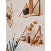 Leather Strap Shelf | Etsy (US)