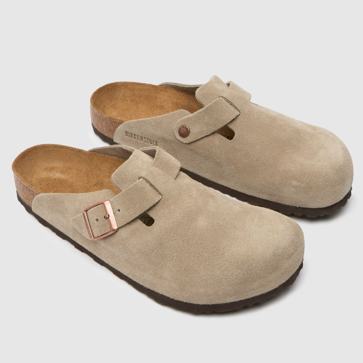 Mens Beige BIRKENSTOCK Boston Clog Sandals | schuh | Schuh