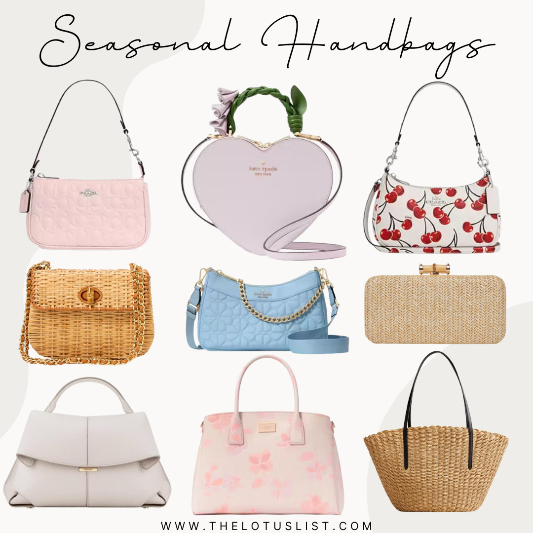 Seasonal Handbags

ltksalealert / seasonal bags / spring handbags / spring bags / summer handbags / summer bags / spring bag / summer bag / spring outfits / spring outfits / summer outfit / summer outfits / straw bag / straw bags / raffia bag / raffia bags / Coach . coach bag / Kate spade / Kate spade bags / j crew / j. crew / Nordstrom / Nordstrom finds / beach bags / beach bag / sale / sale alert 

 #LTKSeasonal #LTKStyleTip #LTKItBag