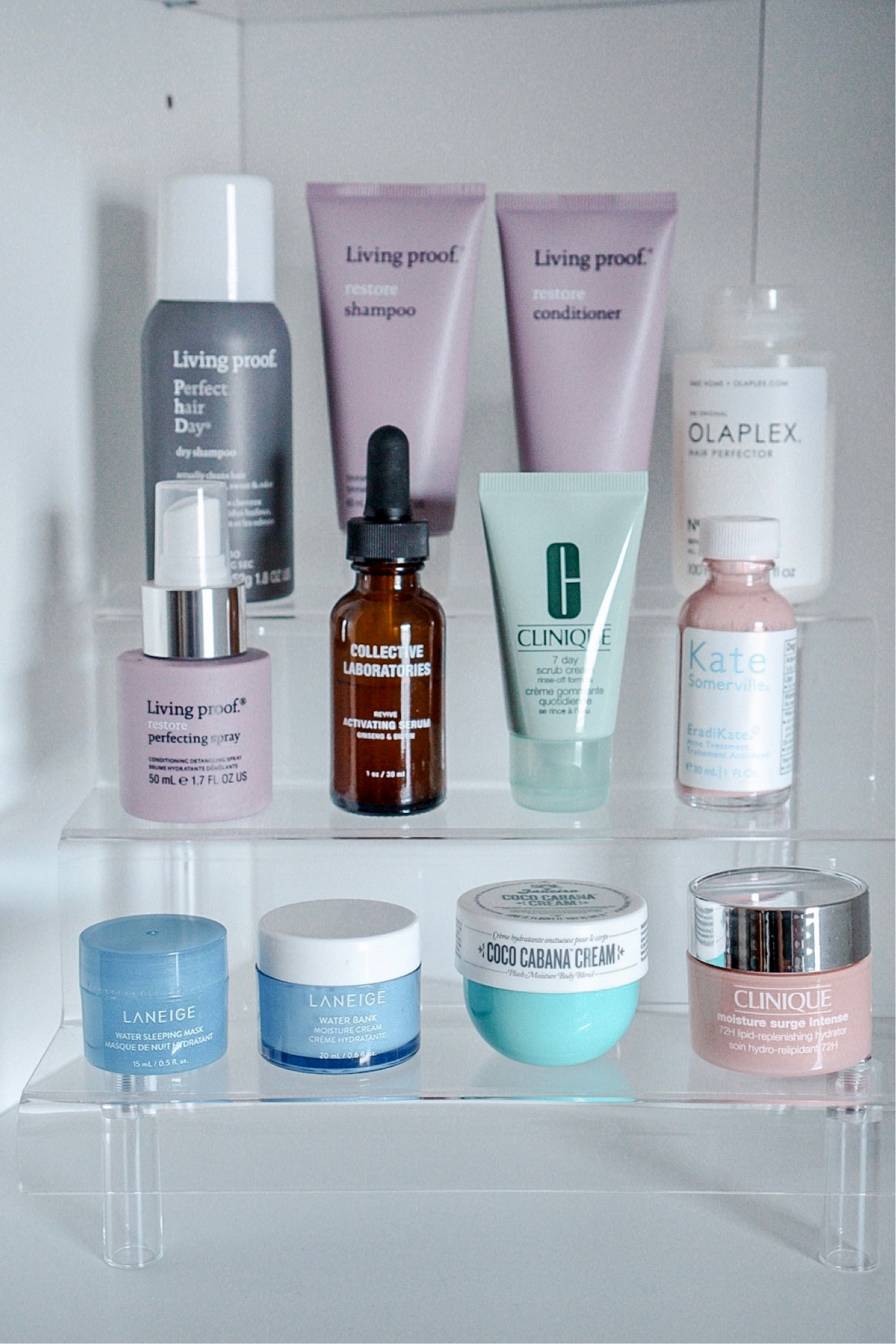 Amazon bathroom organization, acrylic organizers, skincare and hair care routine products

#LTKhome #LTKbeauty #LTKunder50