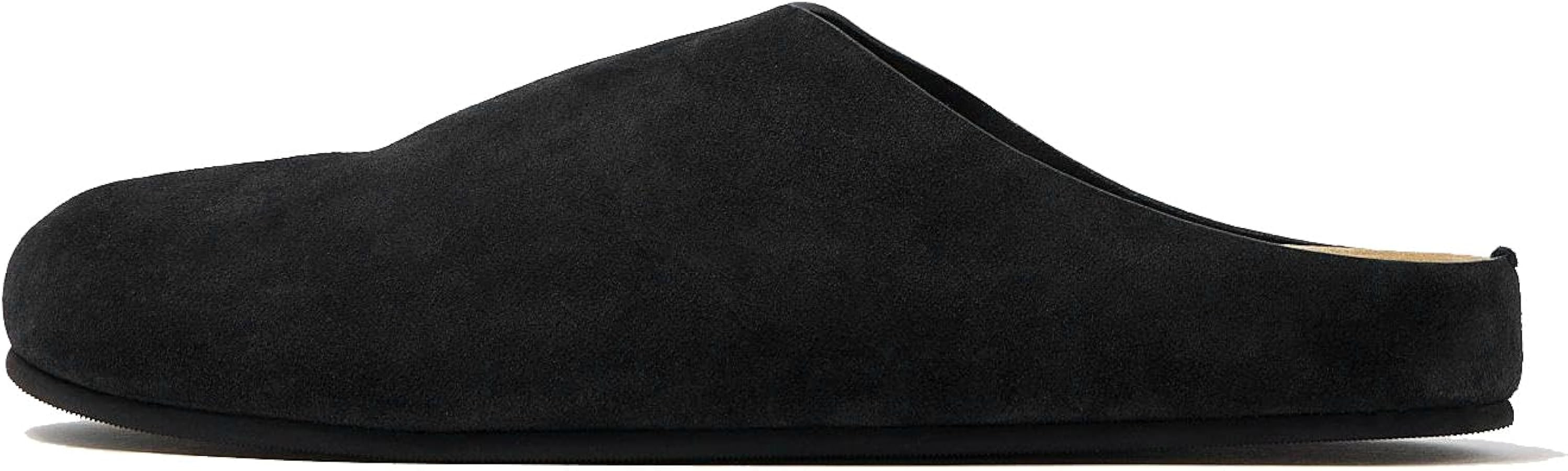 Women's Suede Clogs Round Toe Leather Mules Cork Footbed Clog with Arch Support Comfort Casual Sl... | Amazon (US)