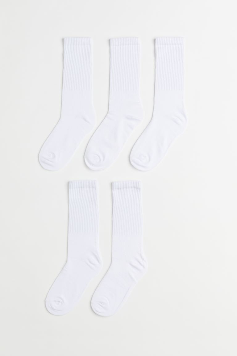 5-pack socks | H&M (UK, MY, IN, SG, PH, TW, HK)
