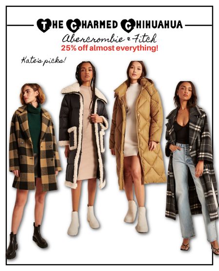 25% off almost everything at Abercrombie & Fitch during the LTK fall sale!

Fall outfit, plaid coat, puffer coat, sherpa coat

#LTKSale #LTKstyletip #LTKSeasonal