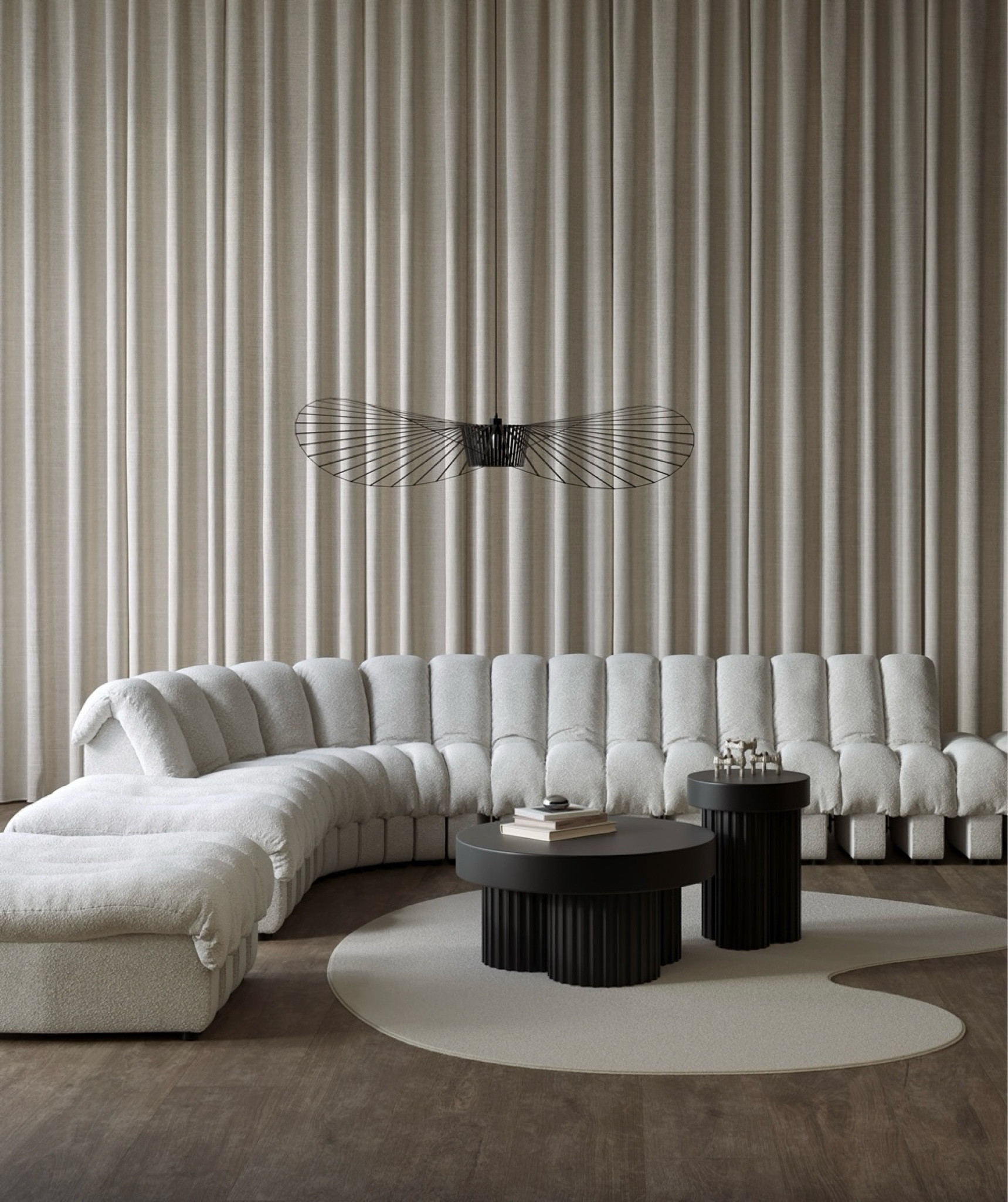 On trend now. Check out this new modular section from Interior Ivon—-love the sculptural silhouettes, the channeling design and versatility to fit into any space by adding or removing the units— intimate nook or spacious lounge area. Now on sale. #sectional #honedecor

#LTKSeasonal #LTKHome #LTKSaleAlert