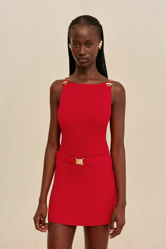 GEORGETTE KNIT TOP - GHERMEZ | Cult Gaia - US