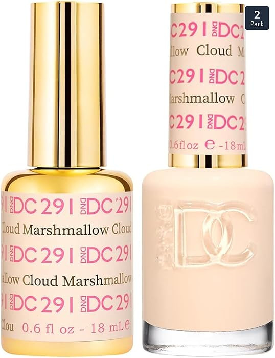 DND Gel Polish Set, Beige Nude Collection, UV/LED GelPolish and Air Dry Nail Lacquer, Matching Ch... | Amazon (US)