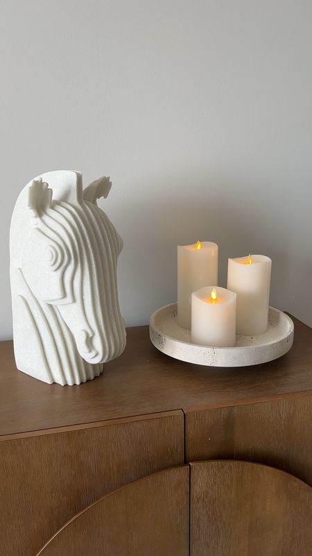 Tj Maxx / Marshall’s finds! I’m so in love with these candles. They feel and look like real wax, and the flame looks so real and creates such a beautiful atmosphere! 

Decor, organic modern, transitional, flameless candles, large sculpture decor 

#LTKstyletip #LTKfindsunder50 #LTKhome