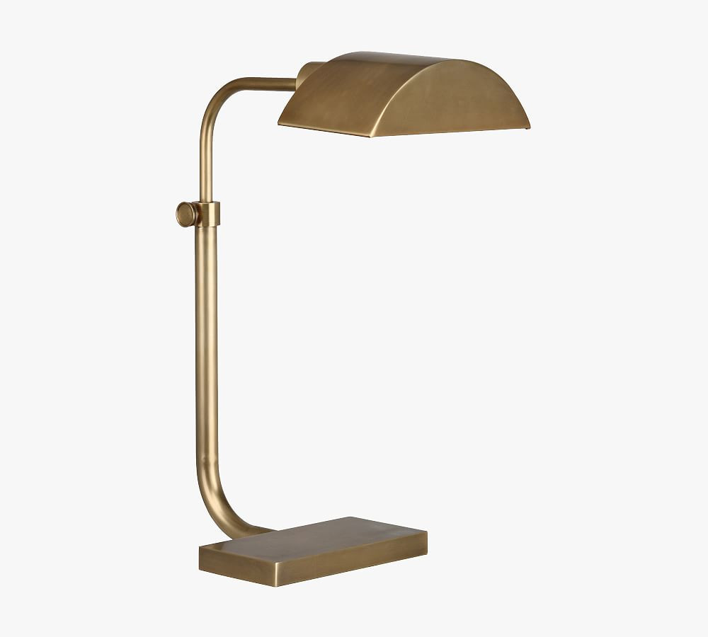 Boyd Metal Task Table Lamp, Brass | Pottery Barn (US)