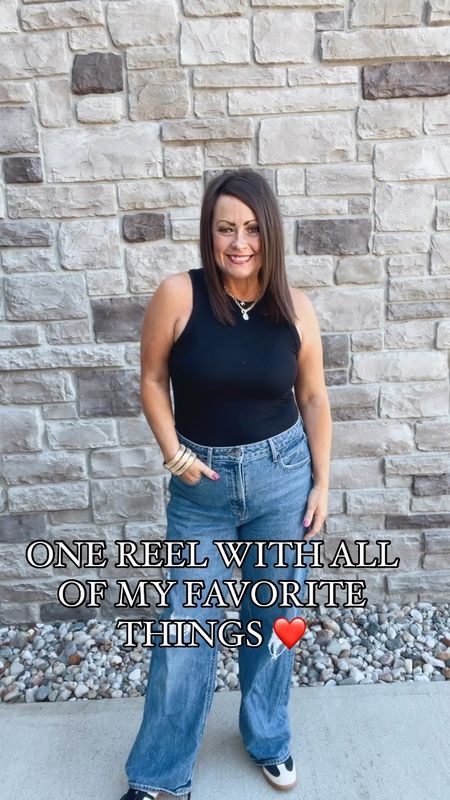 I live a simple look for spring!!!  Grab a pair of wide leg denim, your favorites tank and sneakers.  Then add a little bling to elevate your look!!

#LTKVideo #LTKover40 #LTKmidsize
