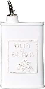 Vietri Lastra White Collection Italian Serveware Sets (Olive Oil Can) | Amazon (US)