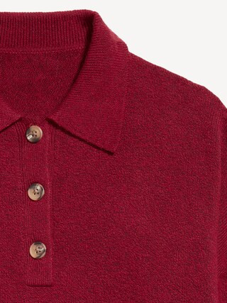 SoSoft Cropped Polo Sweater | Old Navy (US)