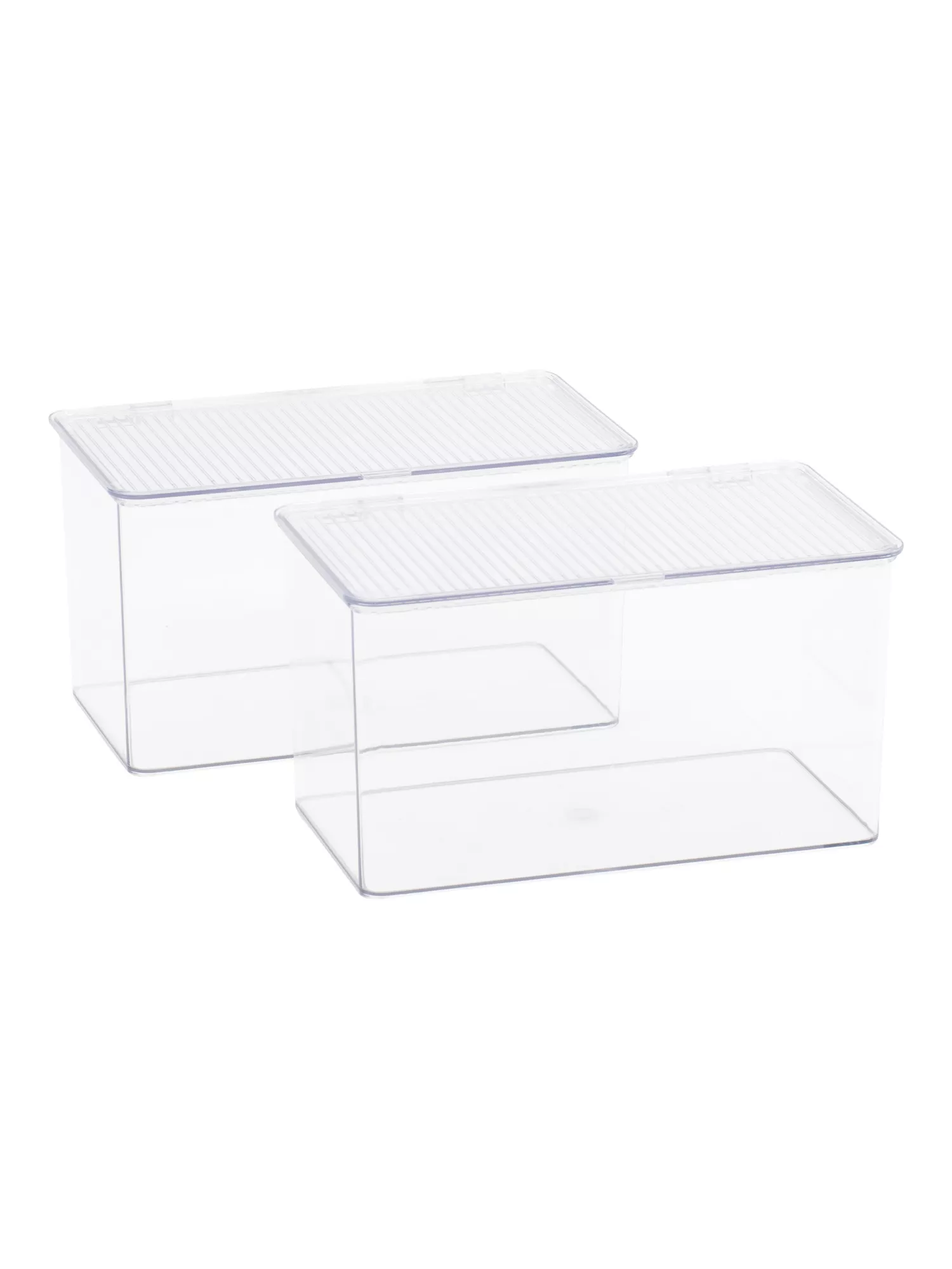 4 Pack Clear Plastic Storage Bins … curated on LTK