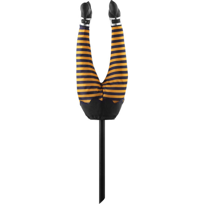 Halloween Witch Kickers, Orange/Black | Maisonette