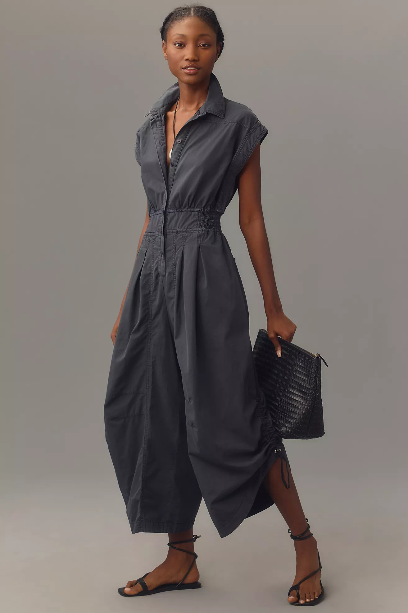 By Anthropologie Shirting Parachute Jumpsuit | Anthropologie (US)