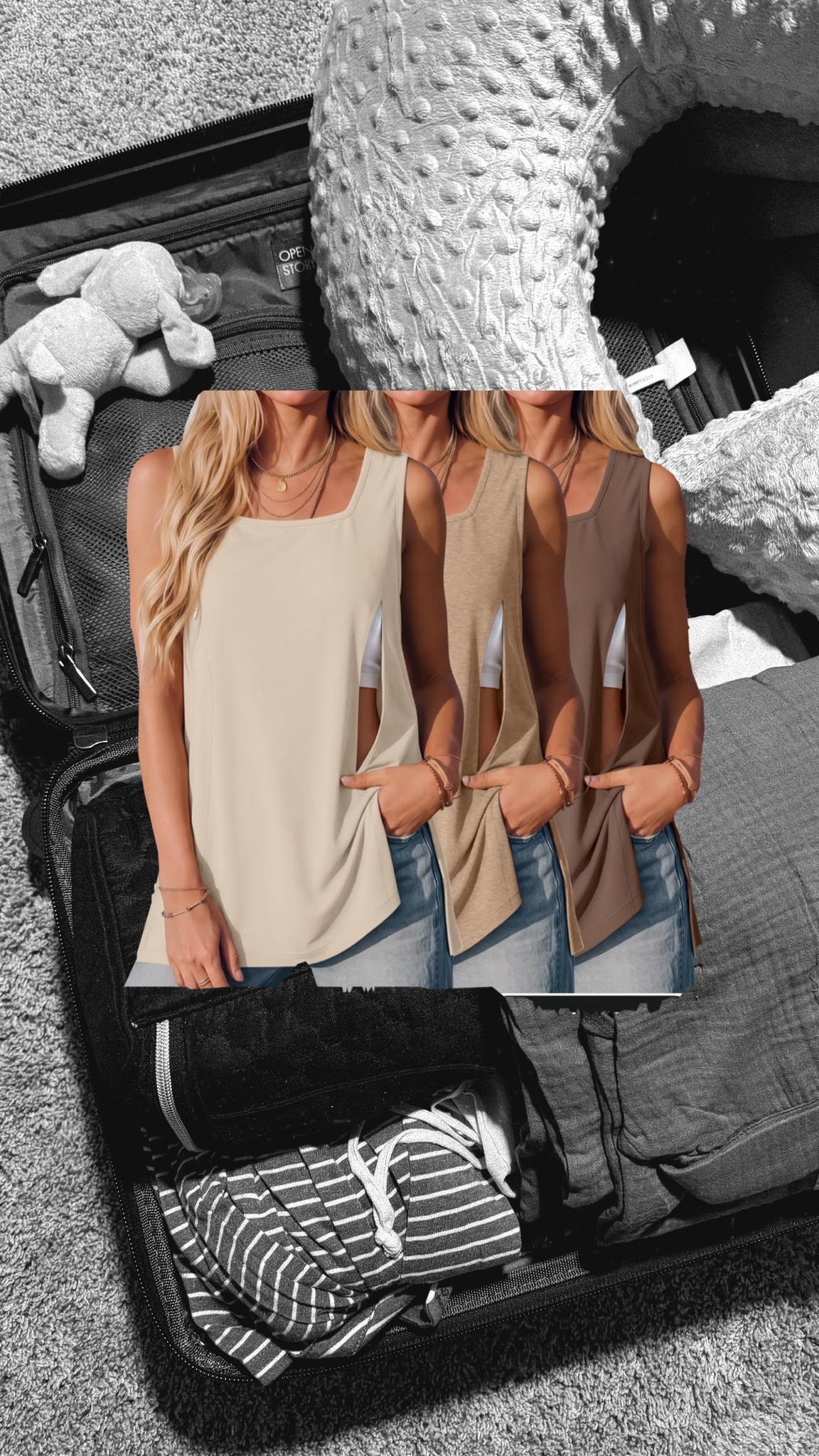 tank tops for breastfeeding postpartum moms

#LTKmomlife #LTKBaby #LTKBump