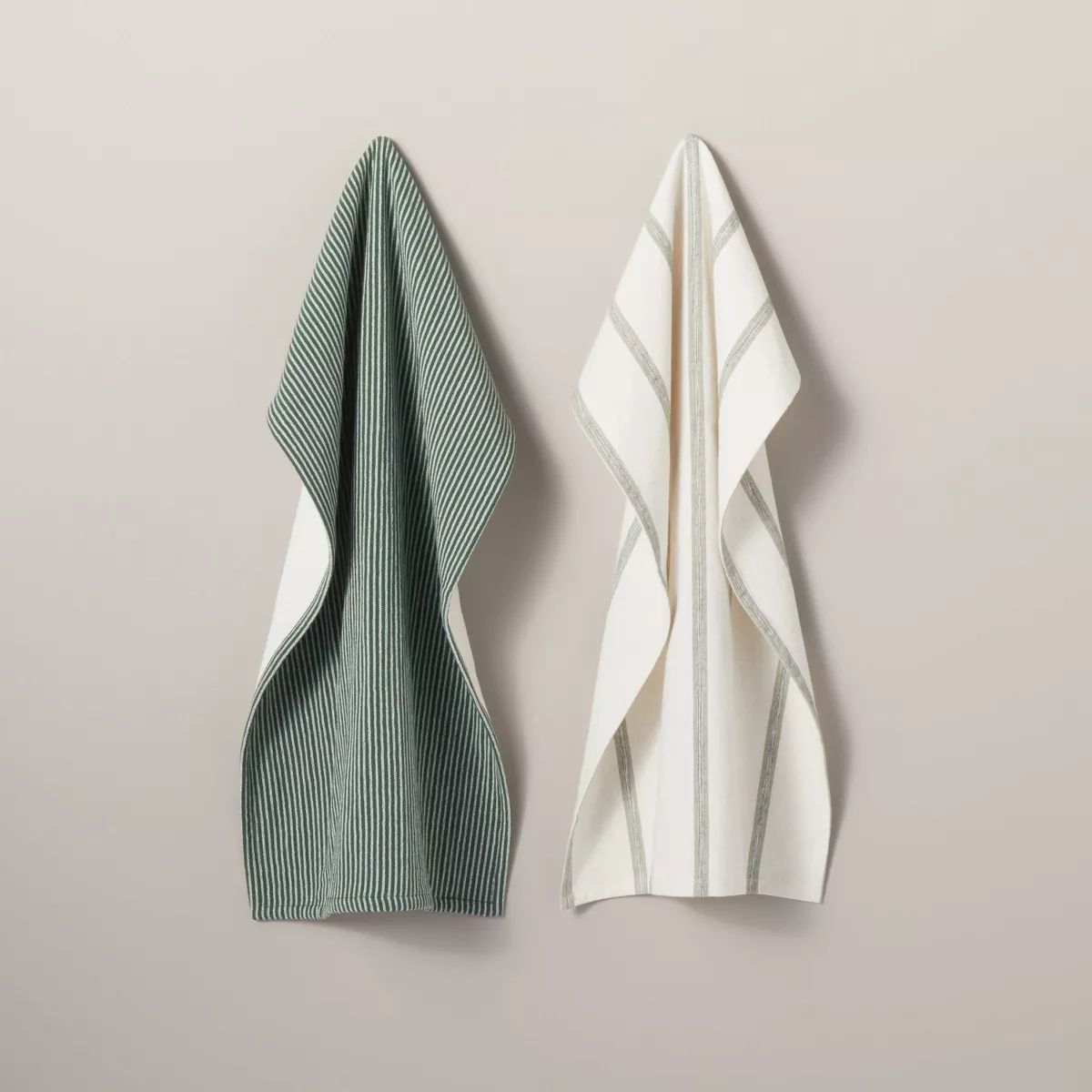 2ct Holiday Stripe Kitchen Towel Set - Hearth & Hand™ with Magnolia | Target