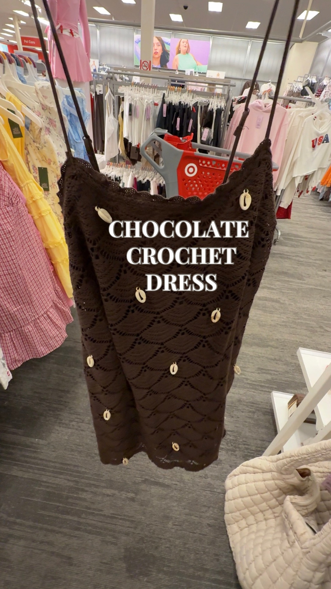 Same crochet mini dress, different color. 🤎

The chocolate brown version has the same shell details and coastal summer vibe.

Perfect for resort days, vacation dinners, beach trips, and warm weather weekends.

@Target

#LTKootd #LTKSeasonal #LTKTravel
