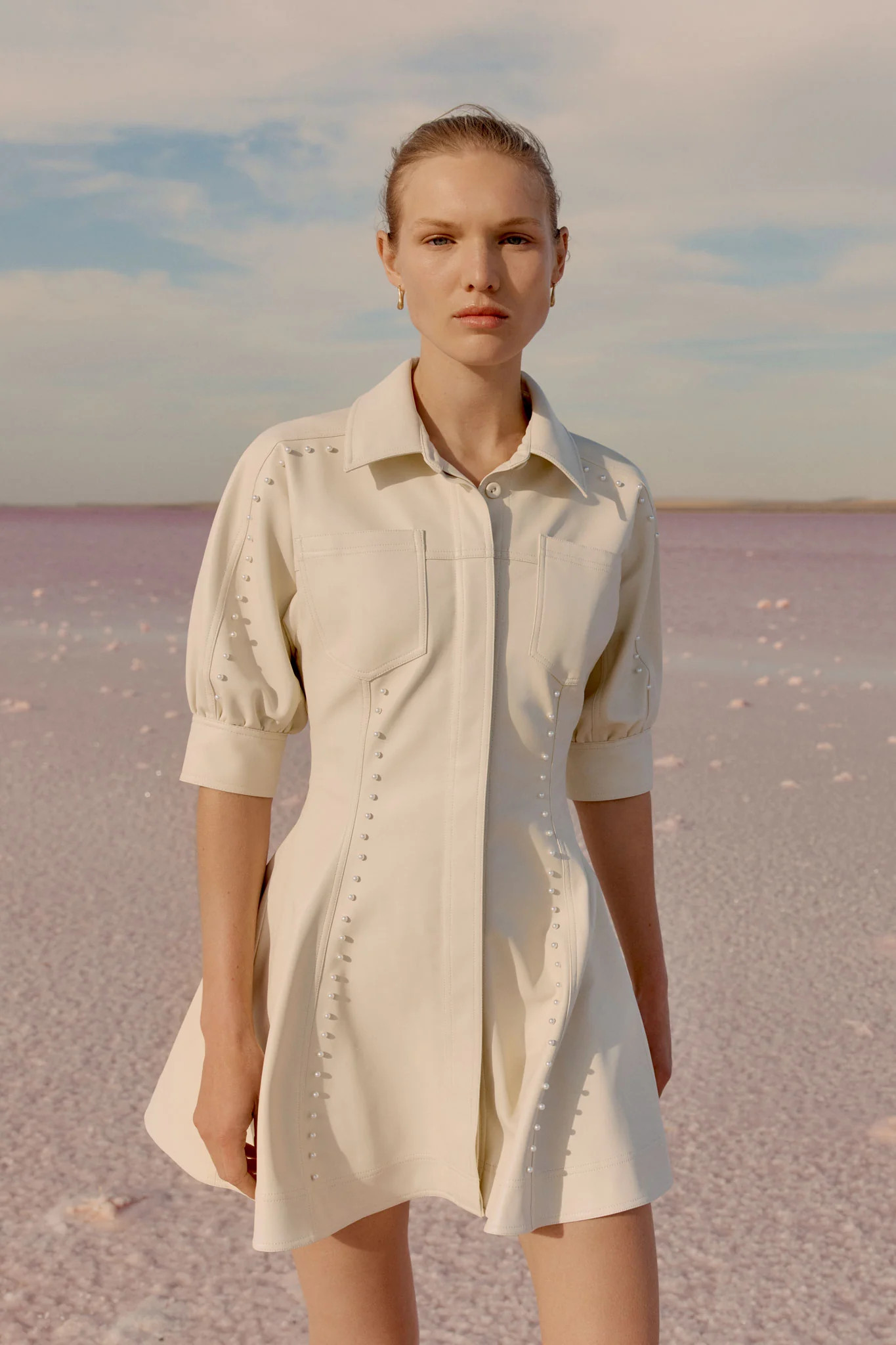 Claire Pearl Mini Dress | aje. (Australia and New Zealand)