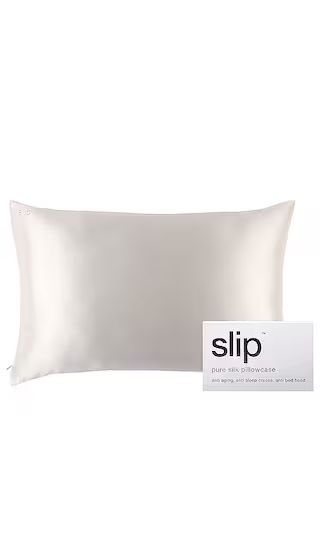 Queen/Standard Pure Silk Pillowcase in White | Revolve Clothing (Global)