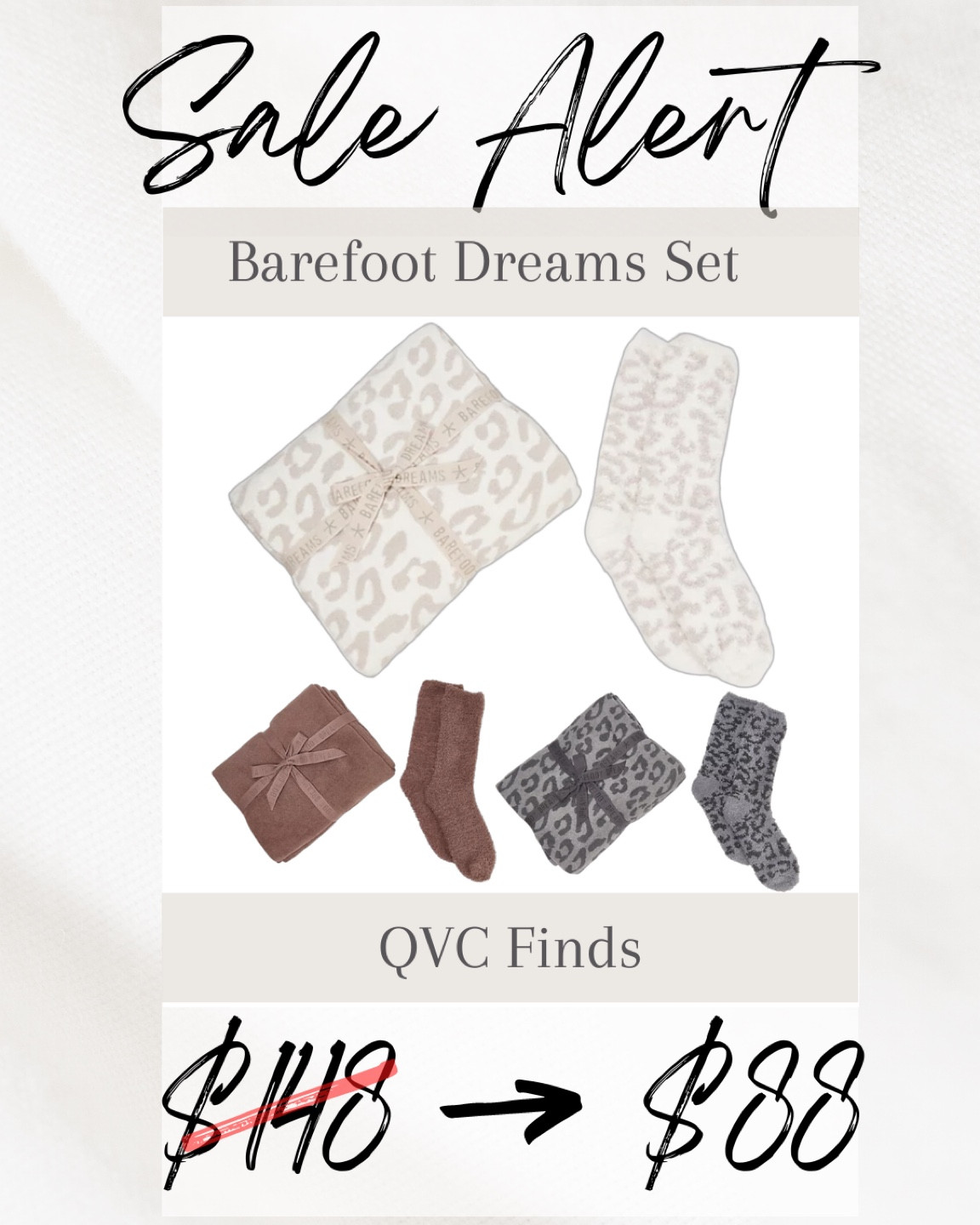 This Barefoot Dreams Blanket/Sock Set is on sale! Perfect gift for her! 

#LTKHoliday #LTKunder100 #LTKsalealert