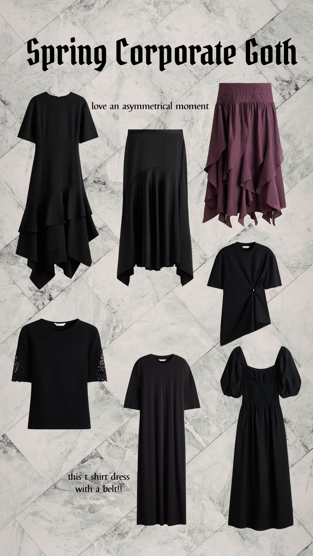 spring corporate goth workwear picks 

#LTKWorkwear