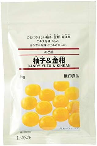 Muji Candy Yuzu & Kinkan 38g Each 5 Packs | Amazon (US)