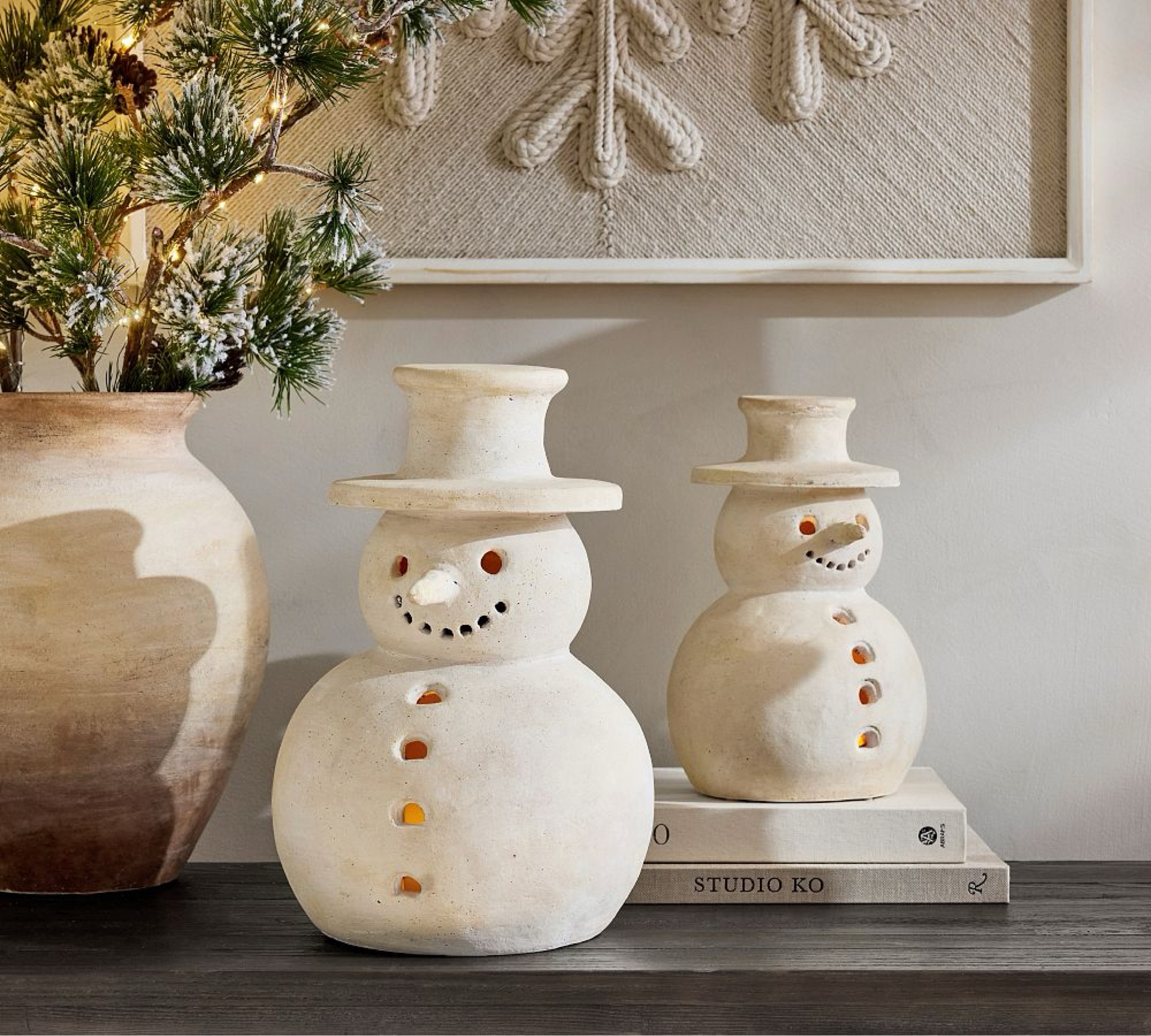 Have you seen these new terracotta snowmen from Pottery Barn? 😍 I know it’s early, but this stuff sells out way before it comes time to decorate for the holiday  

#LTKHome #LTKSeasonal