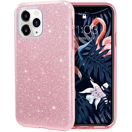 MILPROX Case Compatible for iPhone 11 Pro, Bling Sparkly Glitter Luxury Shiny Spark Shell, Protectiv | Amazon (US)