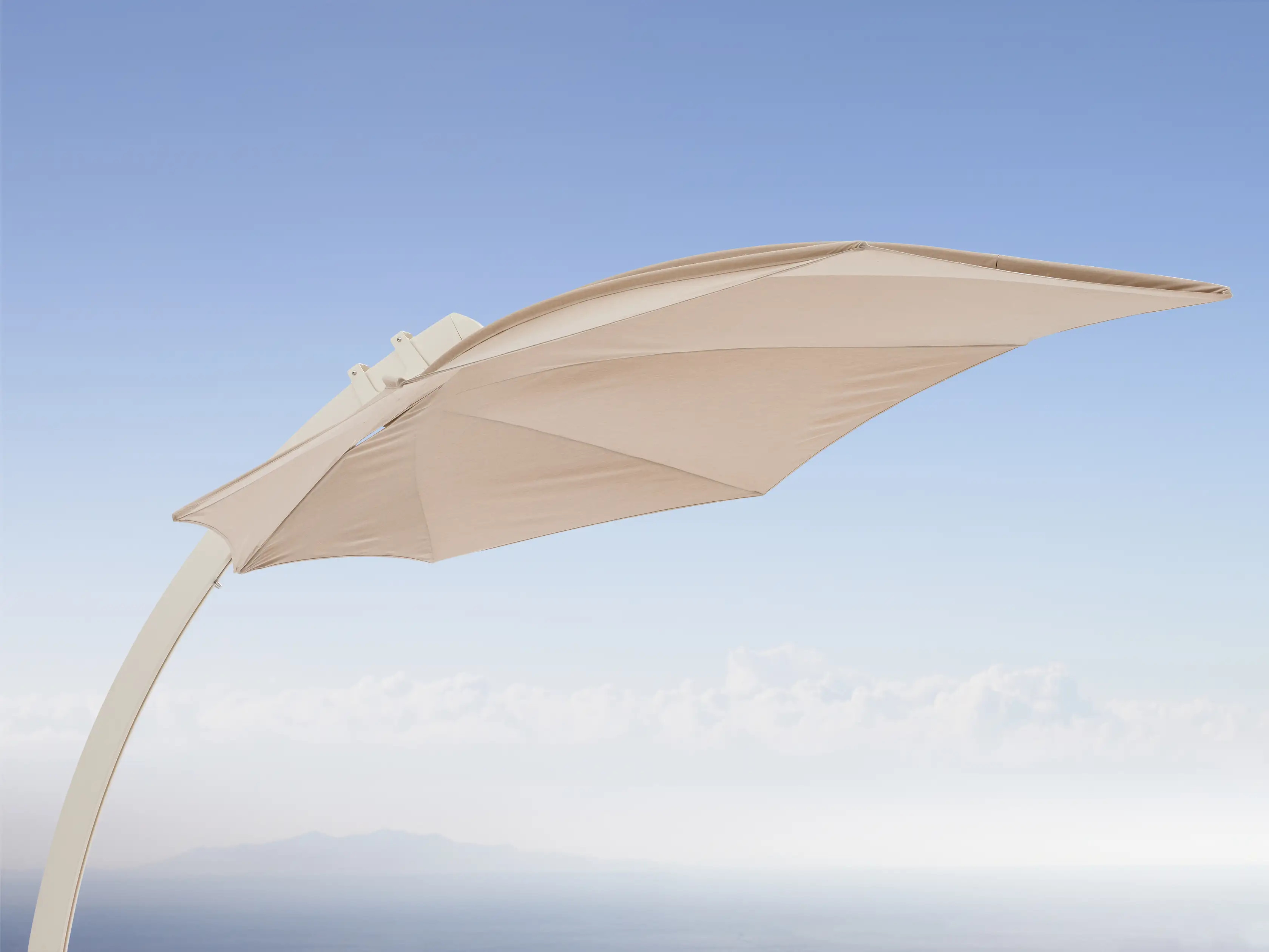 Icarus Outdoor Umbrella in Sand | Arhaus