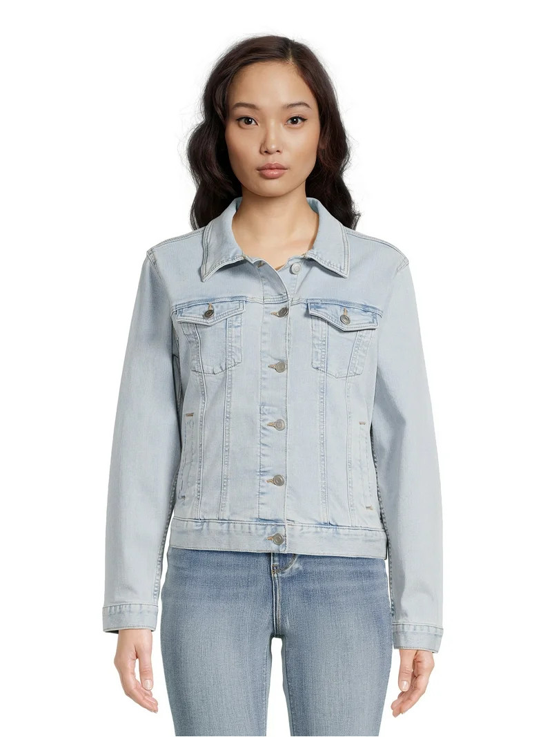 TIME AND TRU WOMEN'S DENIM JACKET, SIZES XS-XXXL | Walmart (US)
