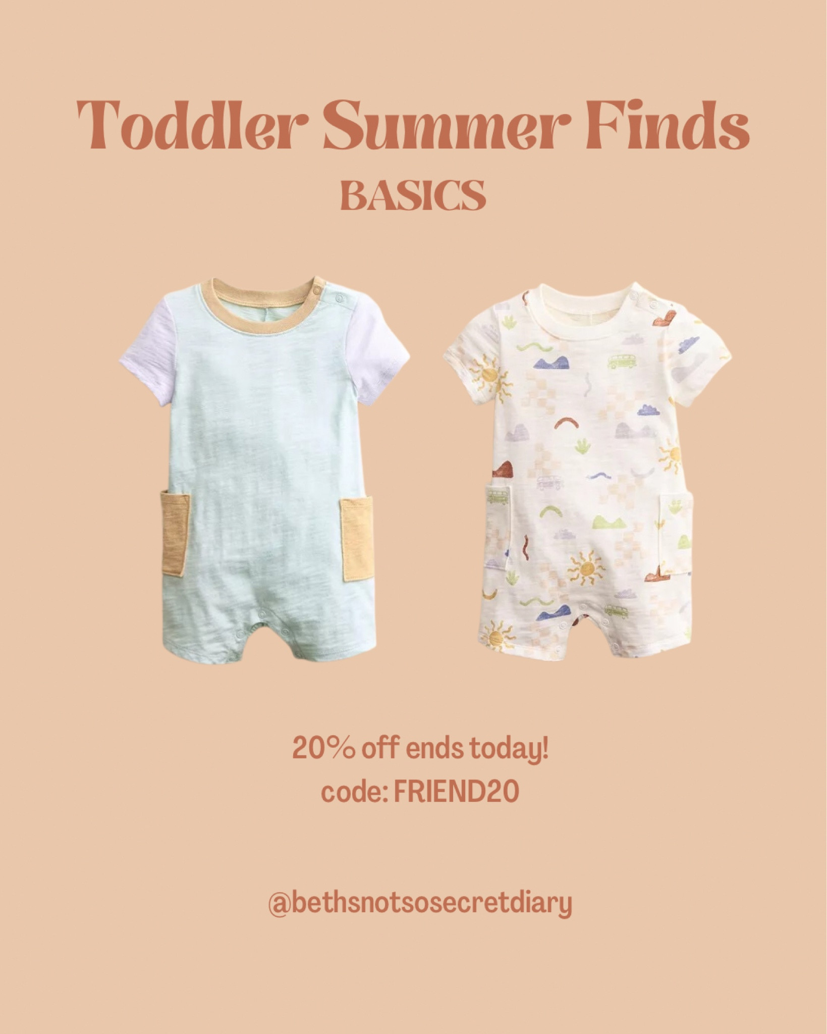 Toddler summer basics 20% off! 

#LTKkids #LTKSeasonal #LTKsalealert