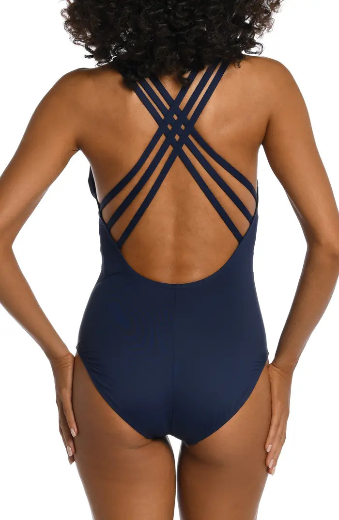 Cross Back One-Piece Swimsuit | Nordstrom