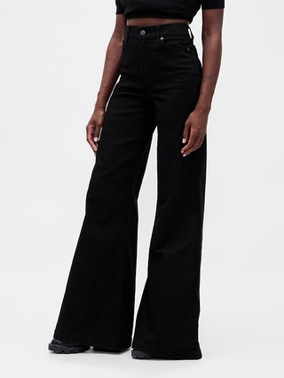 High Rise Wide Flare Jeans | Gap (US)