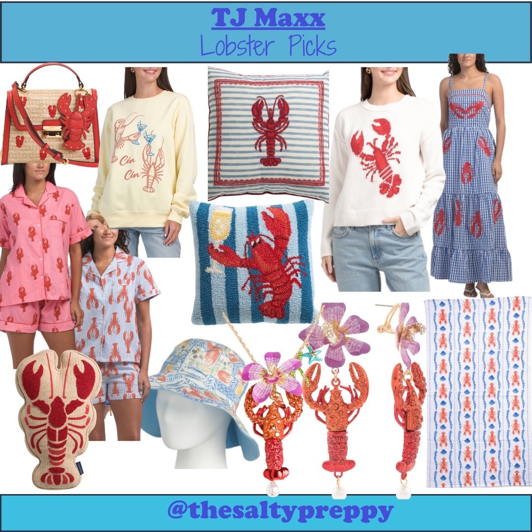 TJ Maxx Lobster Finds!

#lobsterclothing #lobsterdesigns

#LTKootd #LTKSeasonal