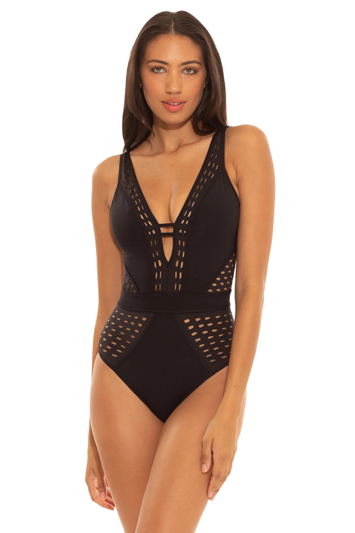 Show & Tell Plunge One Piece Swimsuit | Everything But Water