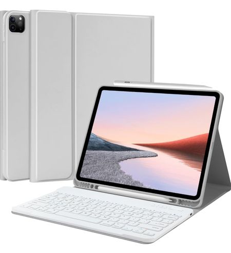TQQ iPad Air 13-inch (M2) 2024 & Pro 12.9 inch 2022 Case with Keyboard, Keyboard case for 12.9-inch iPad Pro 6th/5th Generation - with Pencil Holder for New iPad Air 13-inch/iPad Pro 12.9 

#LTKxNSale #LTKSaleAlert #LTKStyleTip