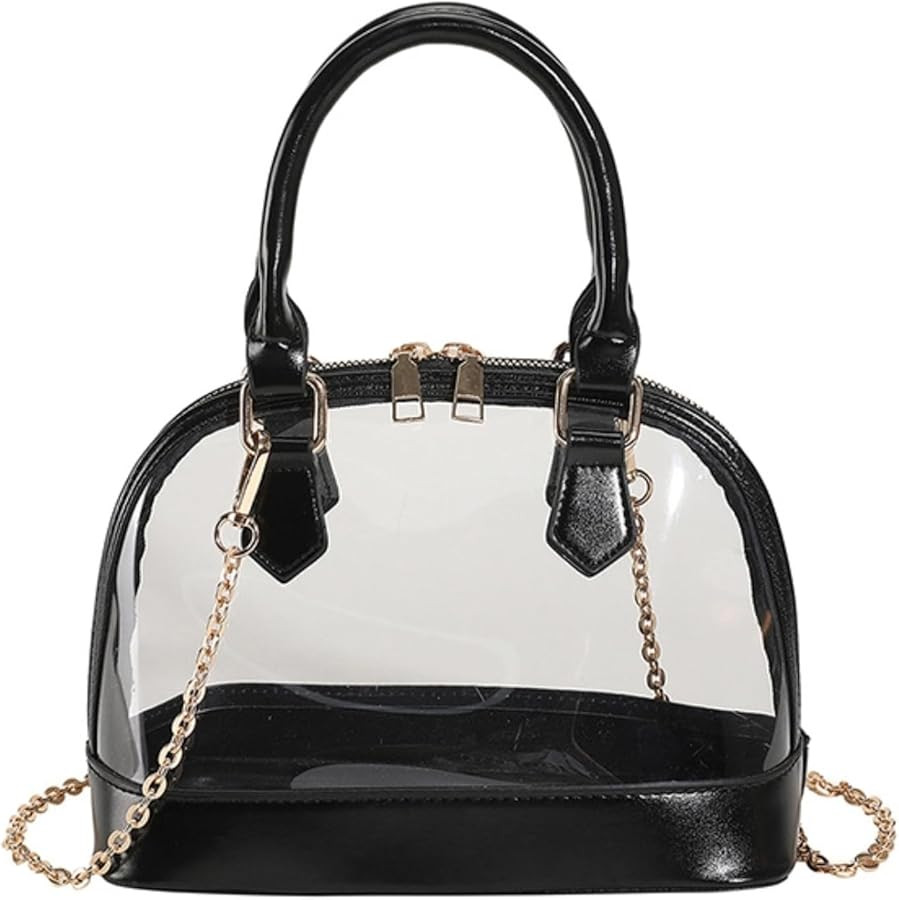 Clear Purse Stadium Approved Clear Crossbody Bag Shoulder Bag Women Handbag Purses Concerts Sport... | Amazon (US)