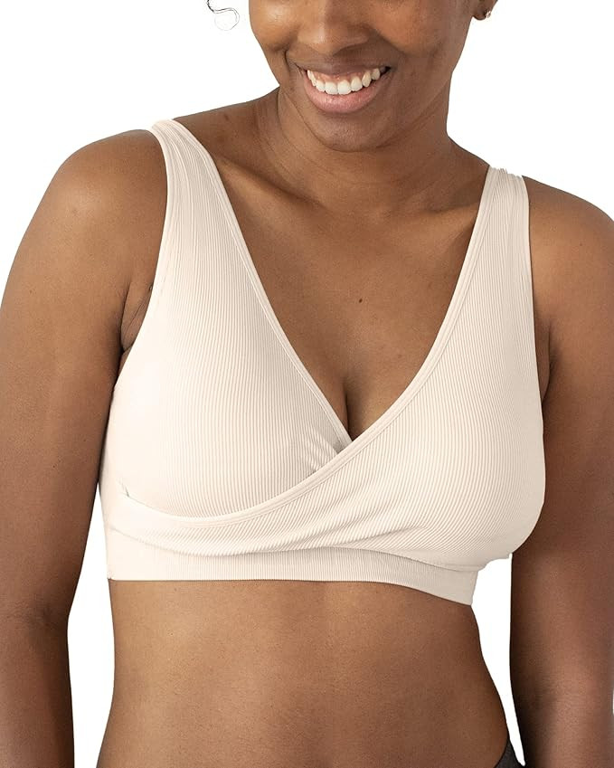 Kindred Bravely Sublime Adjustable Crossover Nursing Bra for Breastfeeding | Wireless Maternity B... | Amazon (US)