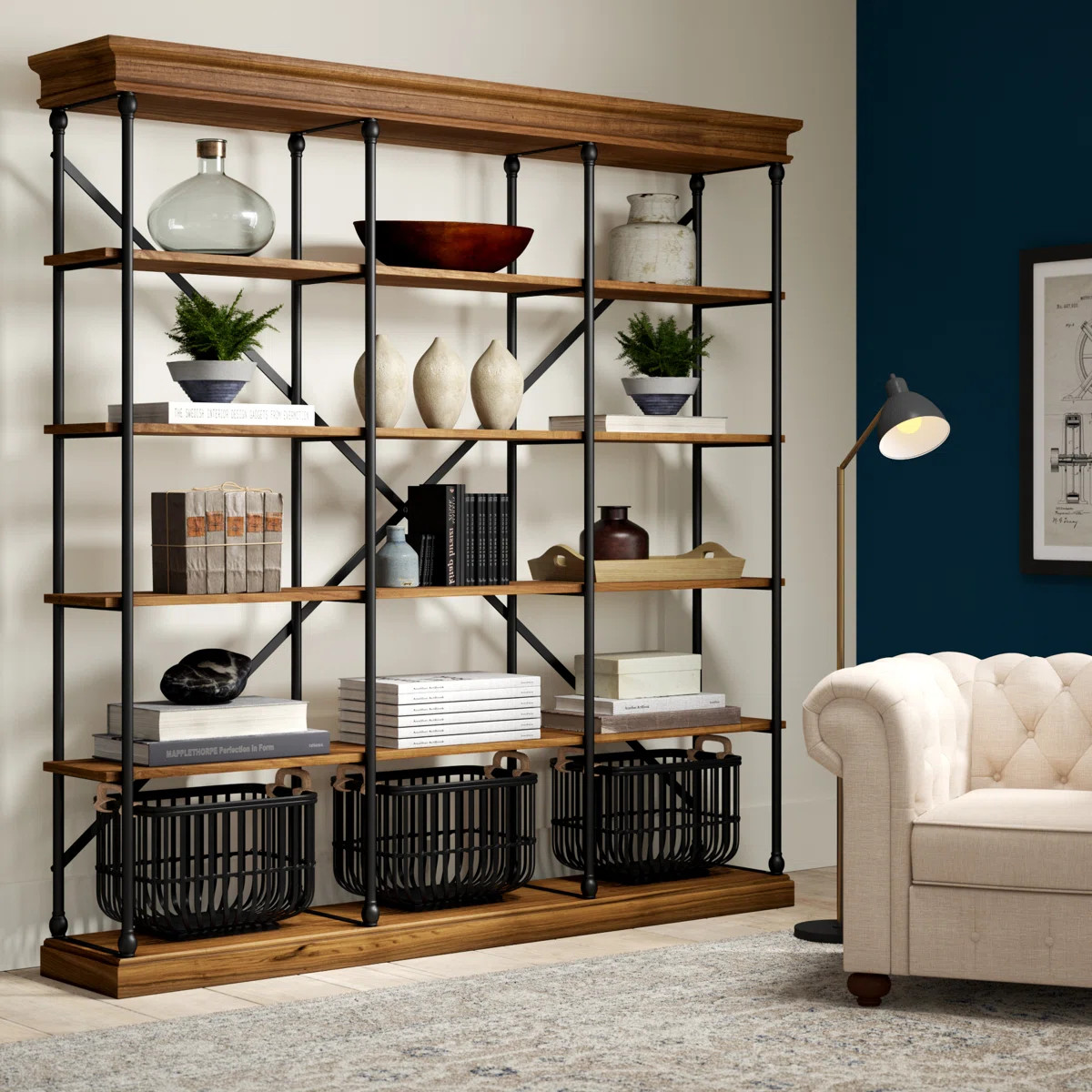 Kyler Etagere Bookcase | Wayfair North America