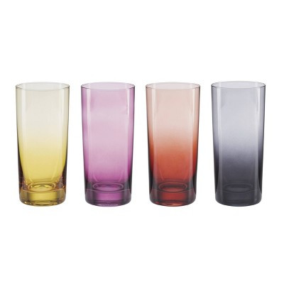 Oneida 4pk Golden Hour Highball Glasses | Target