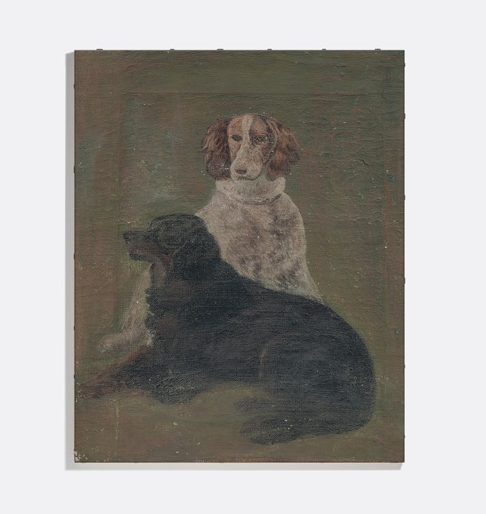 Two Dogs Reproduction Wall Art Print | Rejuvenation