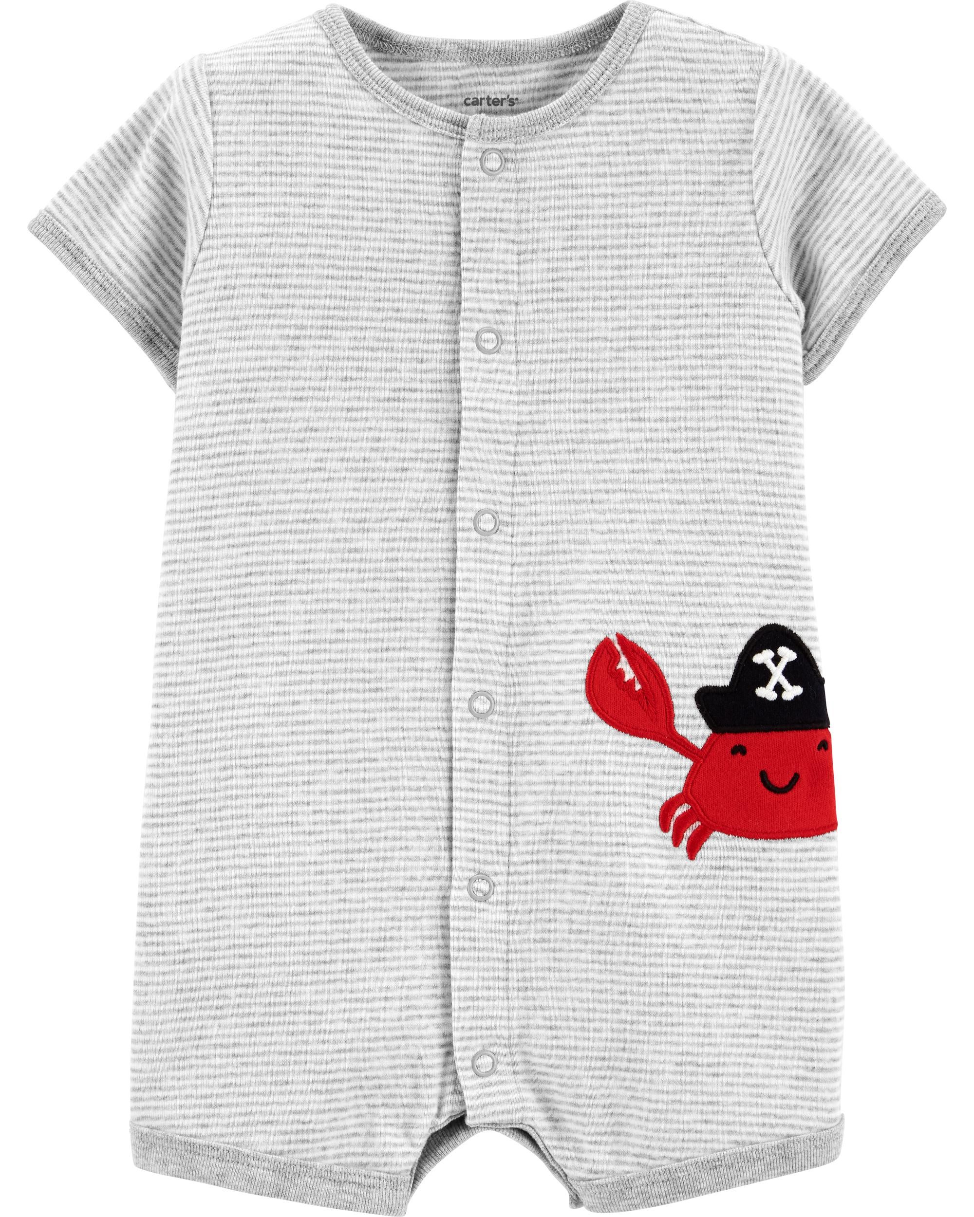 Crab Snap-Up Romper | Carter's