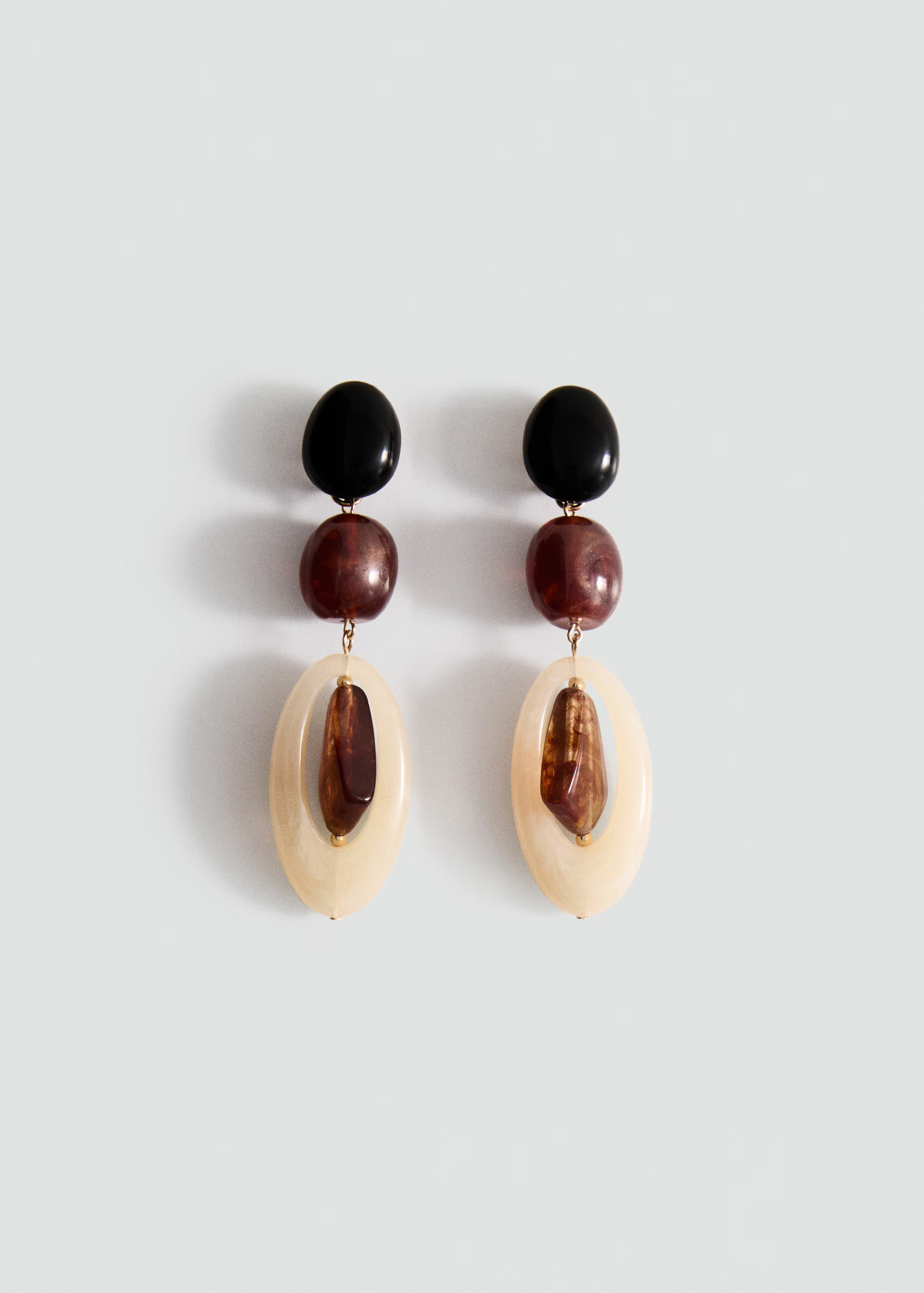 Boucles d'oreilles pendantes perles - Femme | MANGO France métropolitaine | Mango EU