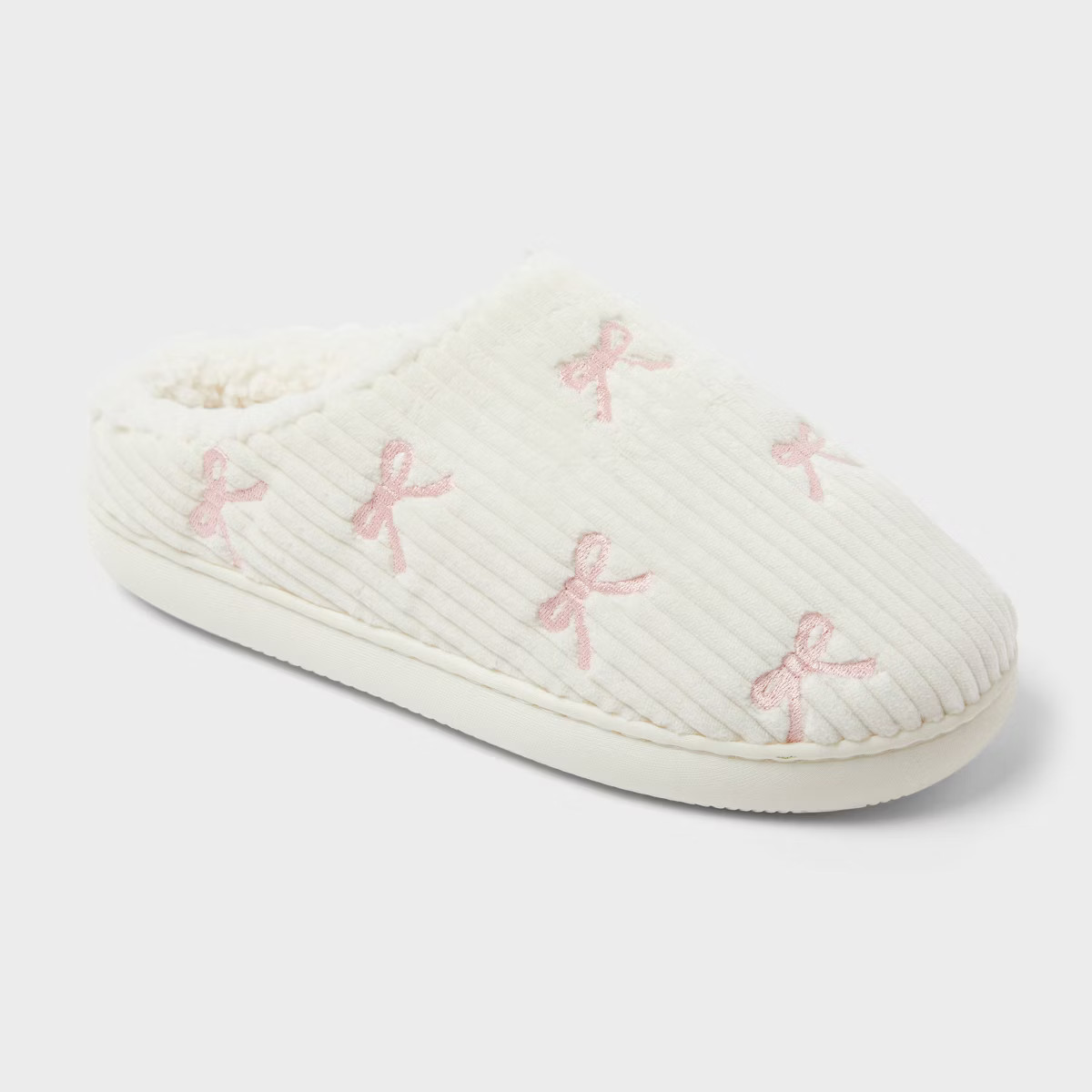 Women's Shona Scuff Slippers - Wild Fable™ Cream | Target