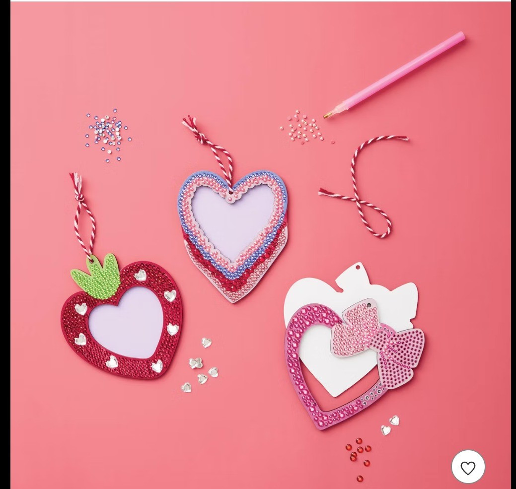 3ct Valentine's Craft Gem Art Mini Heart Frames Activity Kit - Mondo Llama™

#LTKKids #LTKSeasonal #LTKmomlife