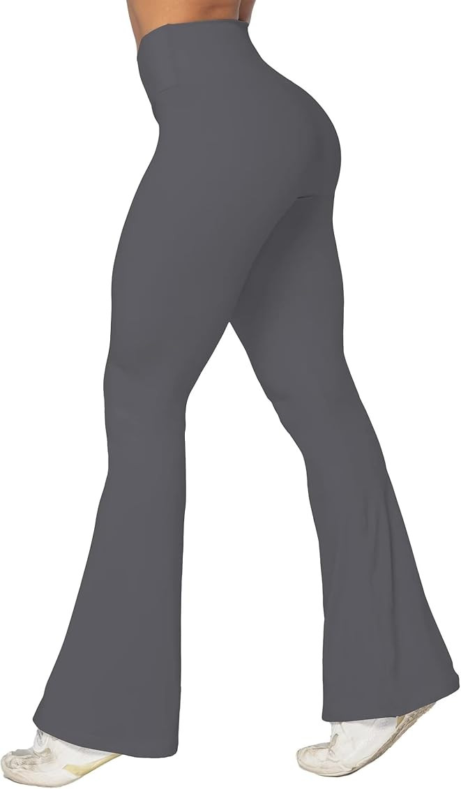 Sunzel Flare Leggings, Crossover Yoga Pants with Tummy Control, High Waisted and Wide Leg, No Fro... | Amazon (CA)