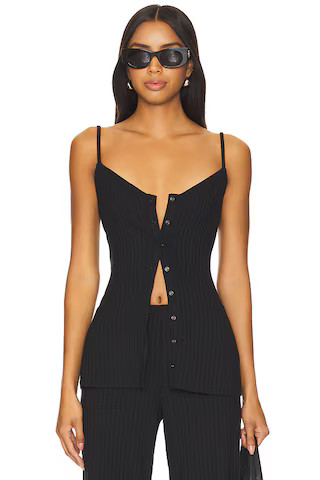 Lovers and Friends Kinsley Top in Black from Revolve.com | Revolve Clothing (Global)