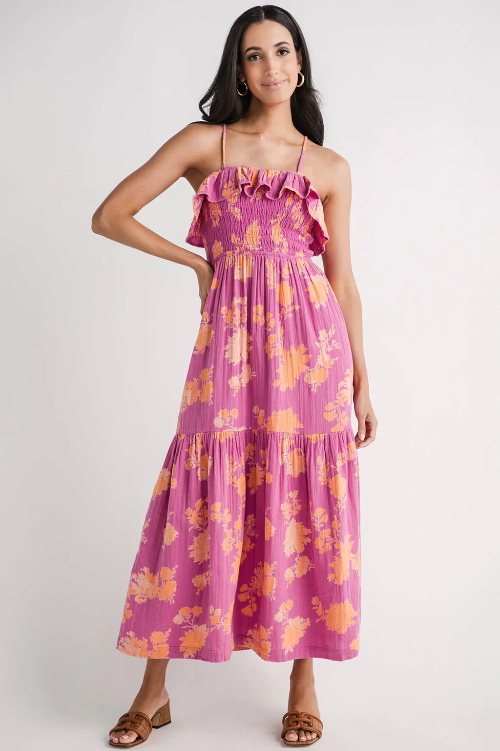 Z Supply Bahara Sunshine Midi Dress | Social Threads