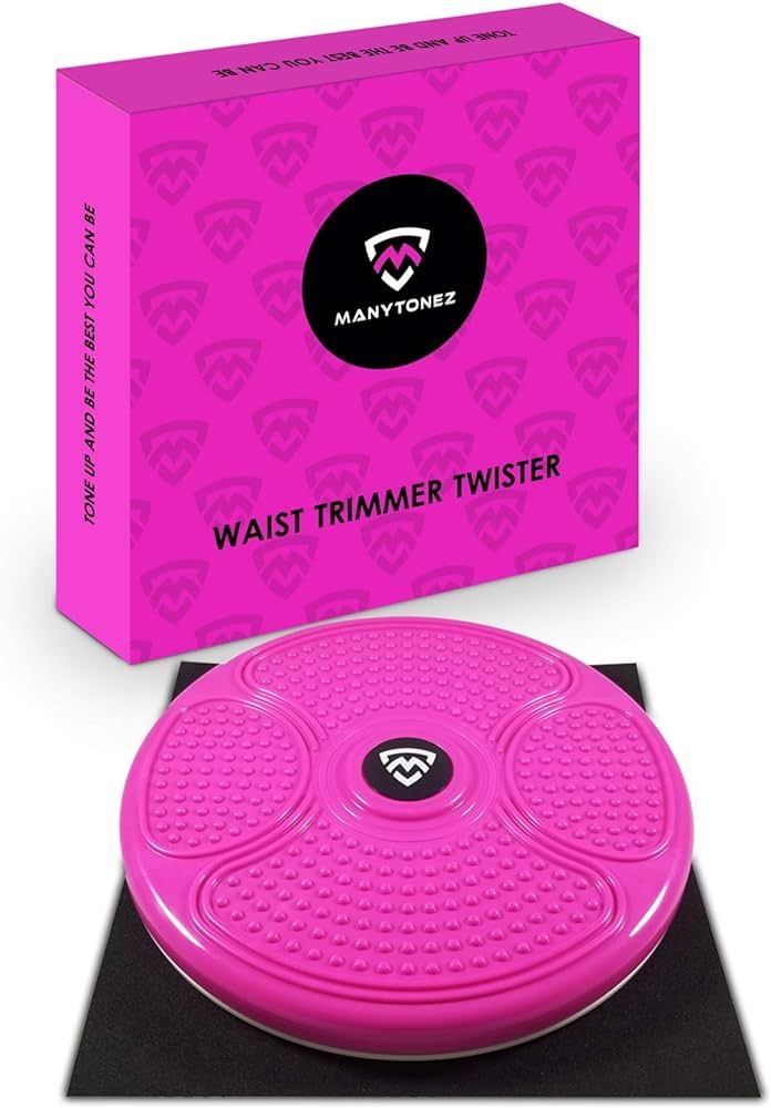 MANYTONEZ Ab Stomach Waist Trimmer Twist Board Machine - Large 14 inch Abdominal Exercise Equipme... | Amazon (US)