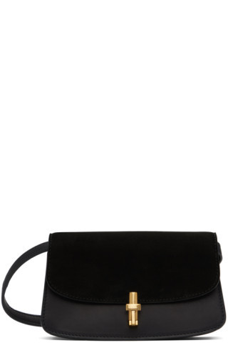 Black E/W Sofia Bag | SSENSE